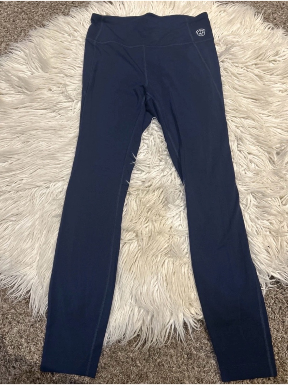 allbirds medium Navy High-Waist Performance Leggings